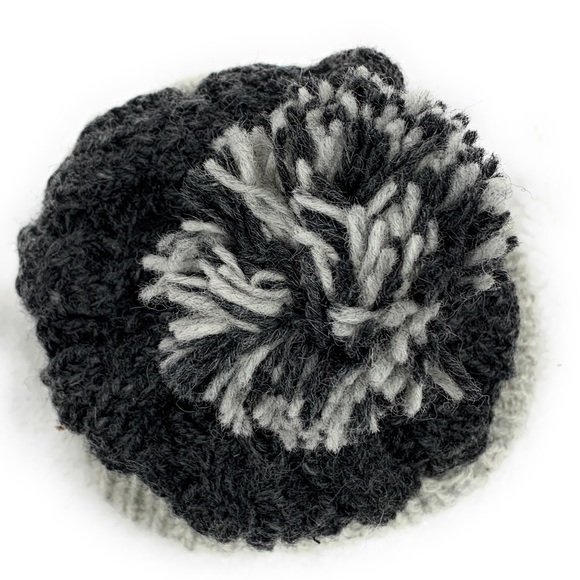 Chunky Knit Wool Beanie - Picture 4 of 4